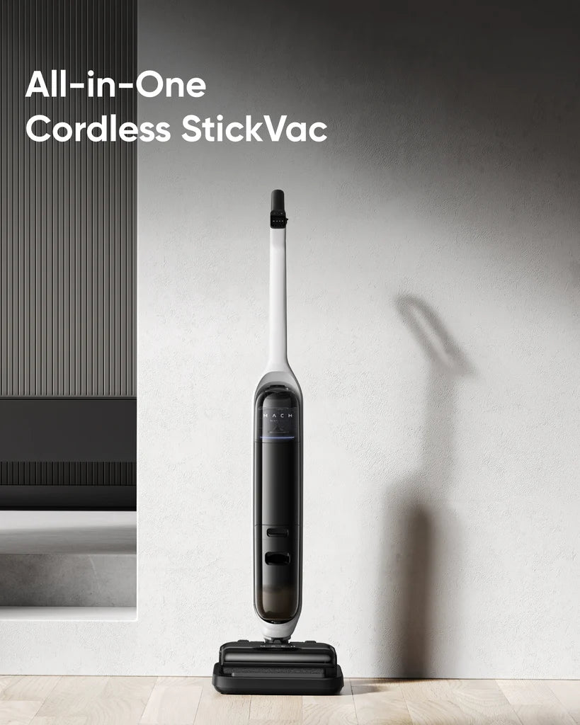 MACH V1 All-in-One Cordless StickVac with Always-Clean Mop