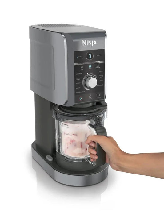 Ninja CREAMi Deluxe 10‑in‑1 Ice Cream & Frozen Drink Maker NC501
