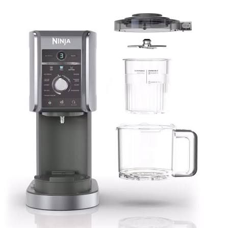 Ninja CREAMi Deluxe 10‑in‑1 Ice Cream & Frozen Drink Maker NC501