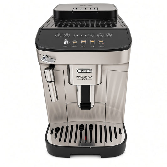 De'Longhi Magnifica Evo Automatic Espresso Machine (5‑Drink Version, Steam Wand)