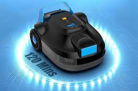 Powerology Pool Pilot robotic swimming pool cleaner black