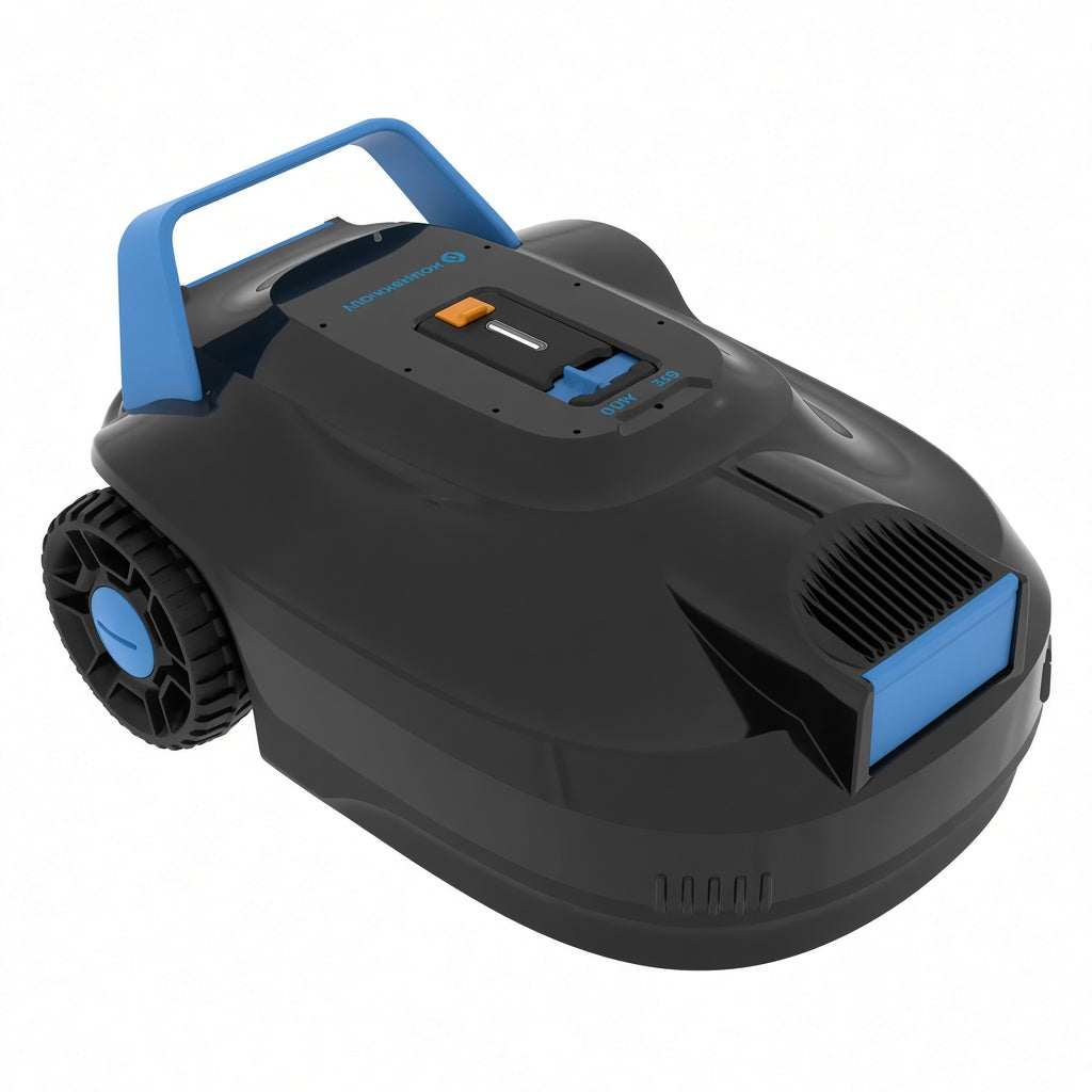 Powerology Pool Pilot cordless robotic pool cleaner in black