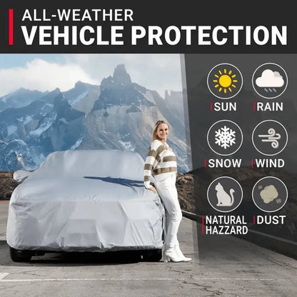 Green Lion Grey solar rechargeable automatic car cover remote control