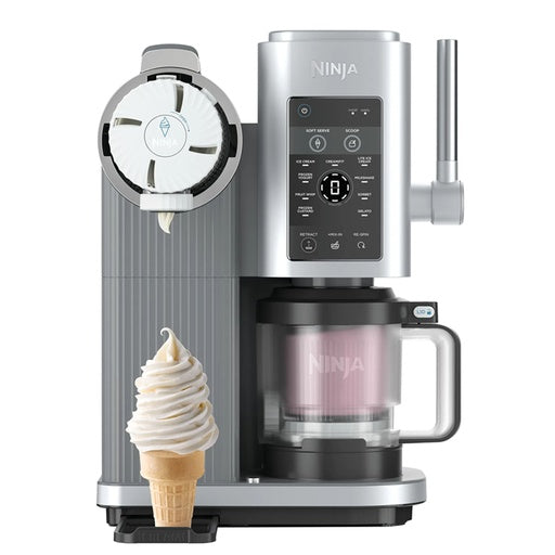SHARK NINJA ICE CREAM MAKER SILVER NC701ANZ (Ninja Swirl by Creami)