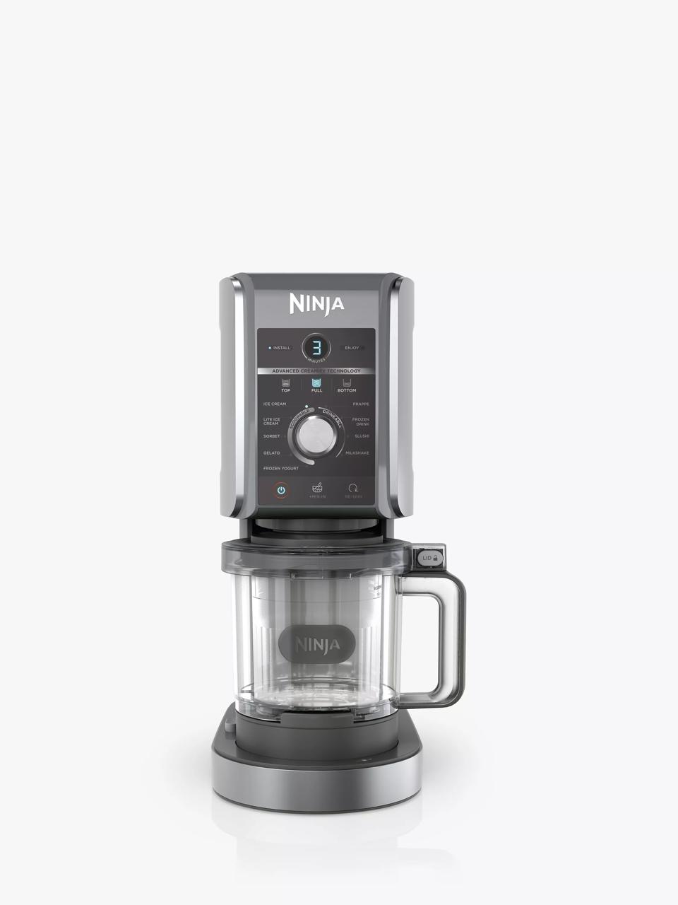 Ninja CREAMi Deluxe 10‑in‑1 Ice Cream & Frozen Drink Maker NC501